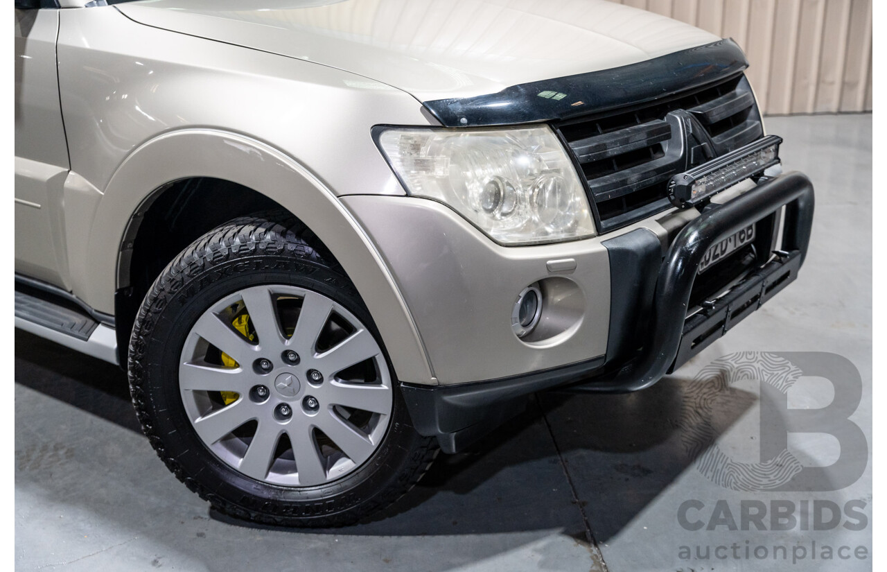 7/2008 Mitsubishi Pajero Exceed LWB (4x4) NS 4d Wagon Gold 7- Seater Turbo Diesel 3.2L