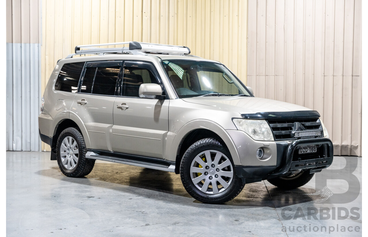 7/2008 Mitsubishi Pajero Exceed LWB (4x4) NS 4d Wagon Gold 7- Seater Turbo Diesel 3.2L