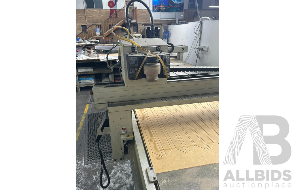 2015/ Multicam M1 CNC Programmable Routing Machine 12/2