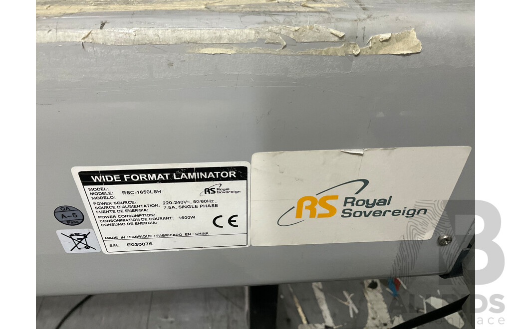 ROYAL SOVEREIGN Wide Laminator 