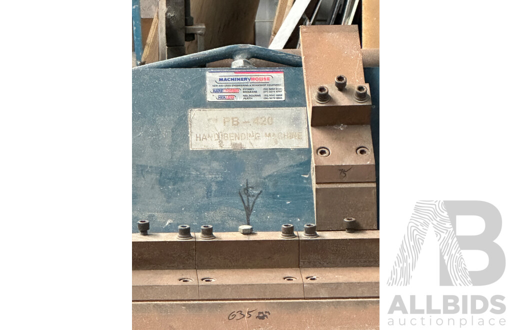 Hand Bending Machine PB-420