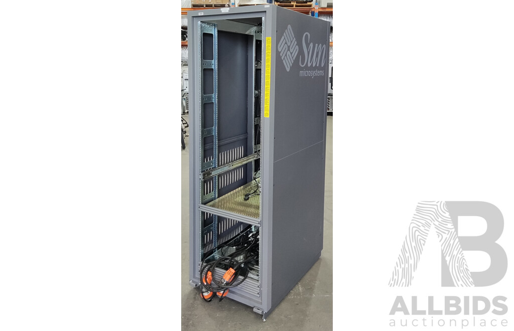 Sun Microsystems (1602R) 19-Inch 38RU Rack Mount Cabinet W/ Power Sequencers