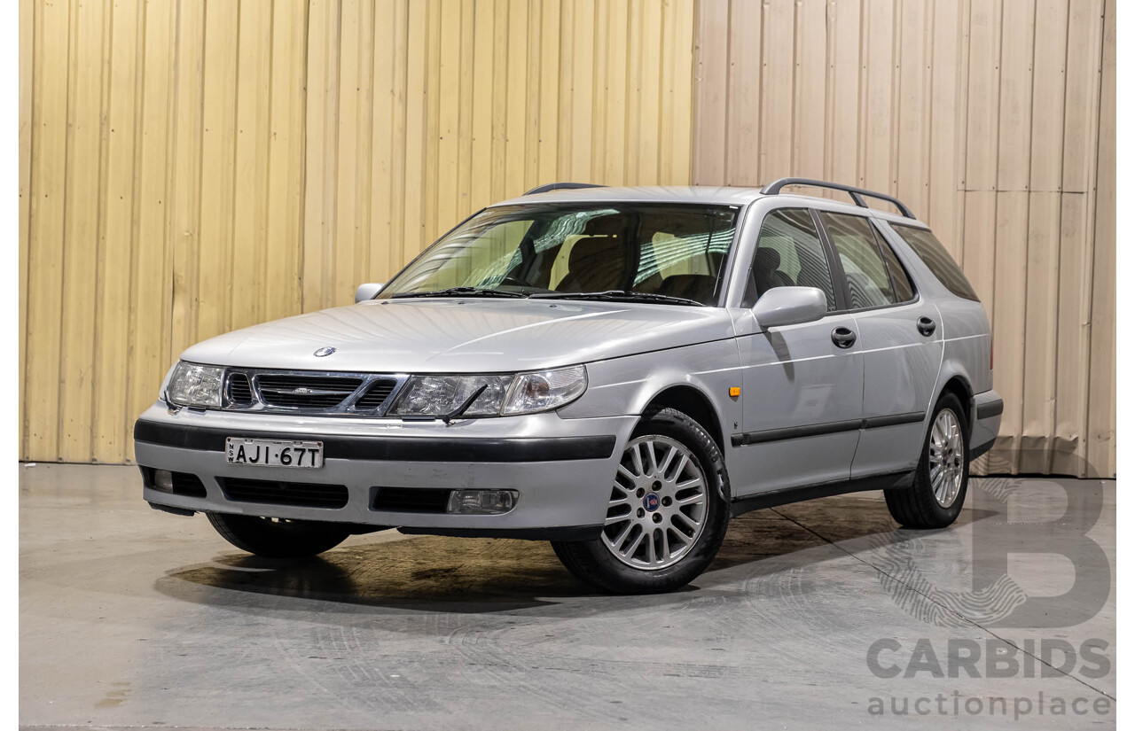 9/2000 Saab 9-5 S Estate 4d Wagon Silver Turbo 2.3L