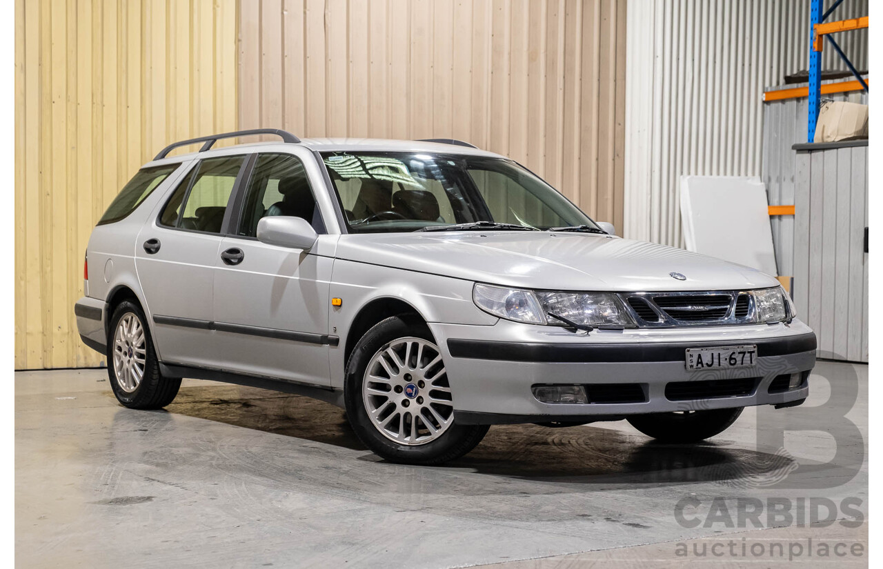 9/2000 Saab 9-5 S Estate 4d Wagon Silver Turbo 2.3L