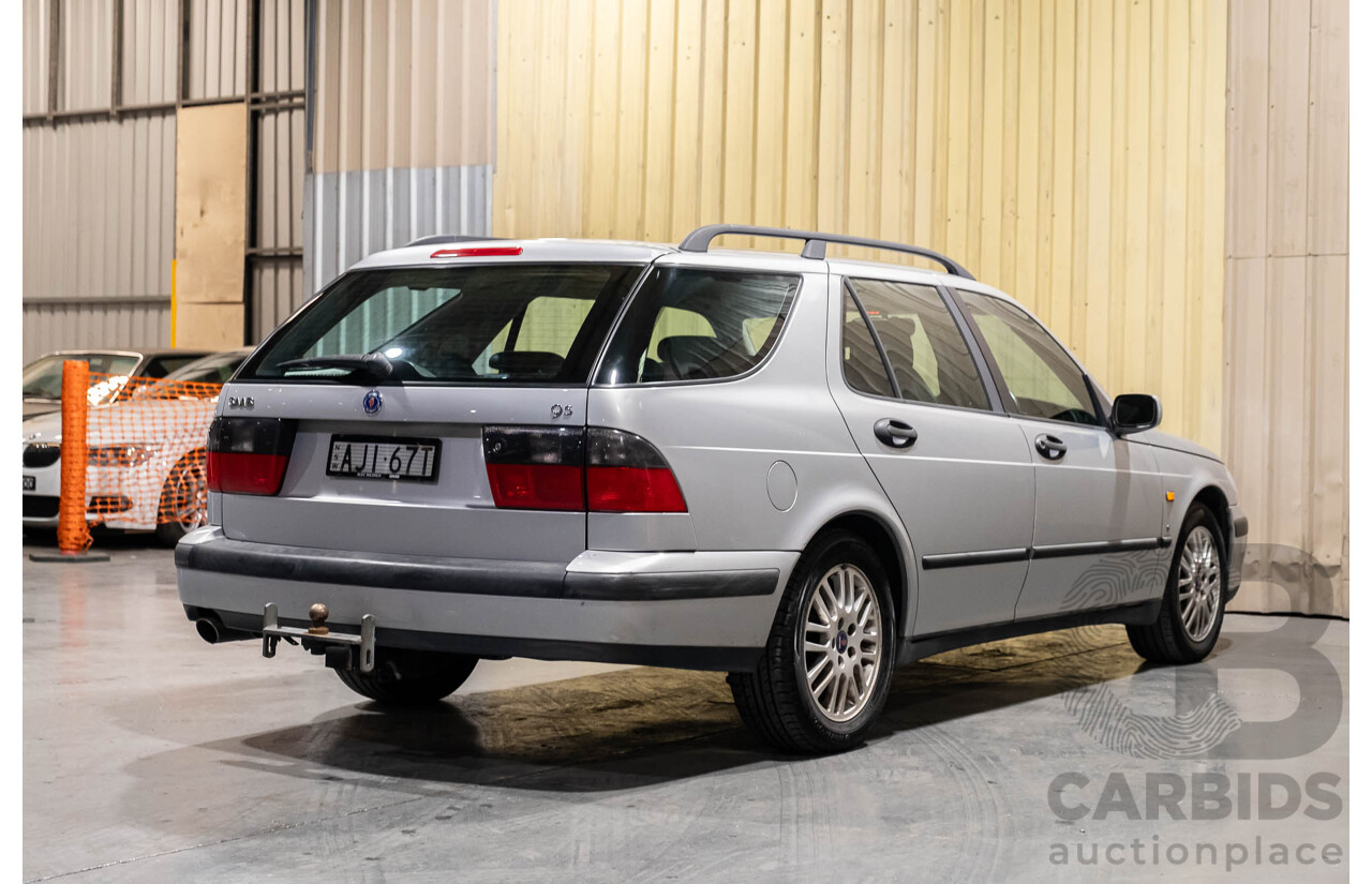 9/2000 Saab 9-5 S Estate 4d Wagon Silver Turbo 2.3L