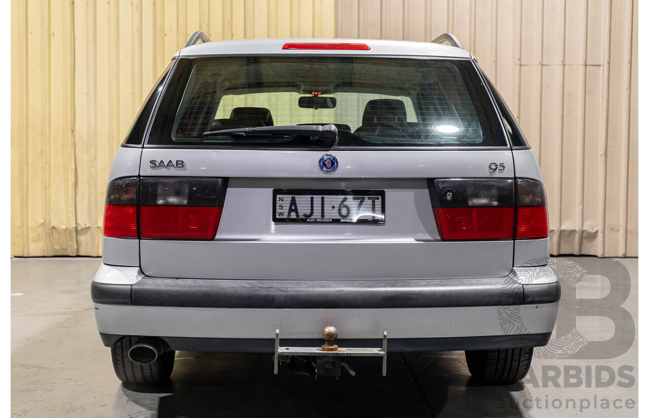 9/2000 Saab 9-5 S Estate 4d Wagon Silver Turbo 2.3L