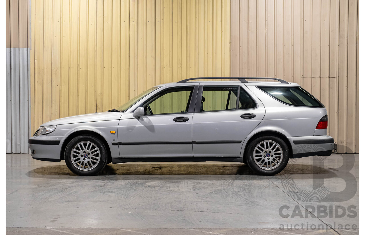 9/2000 Saab 9-5 S Estate 4d Wagon Silver Turbo 2.3L