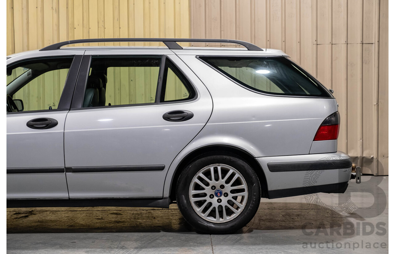 9/2000 Saab 9-5 S Estate 4d Wagon Silver Turbo 2.3L