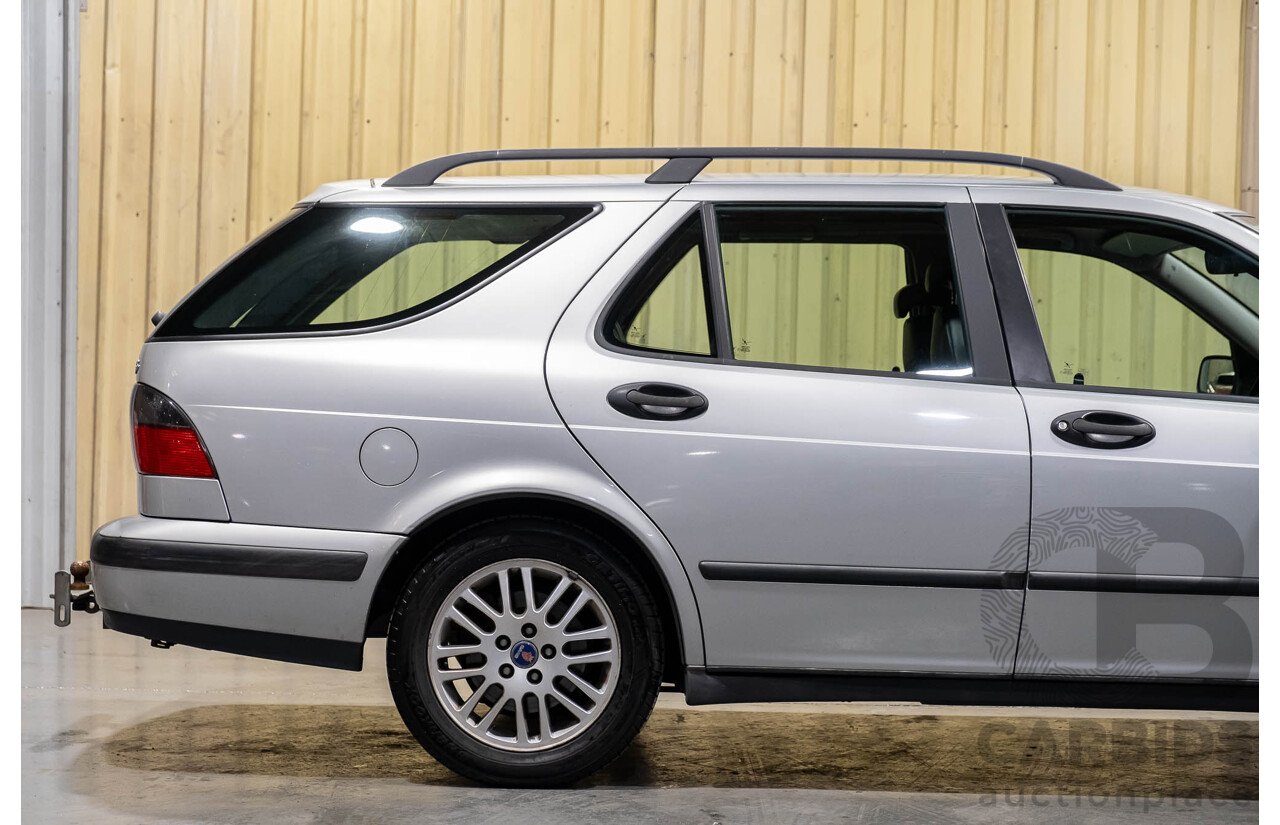 9/2000 Saab 9-5 S Estate 4d Wagon Silver Turbo 2.3L