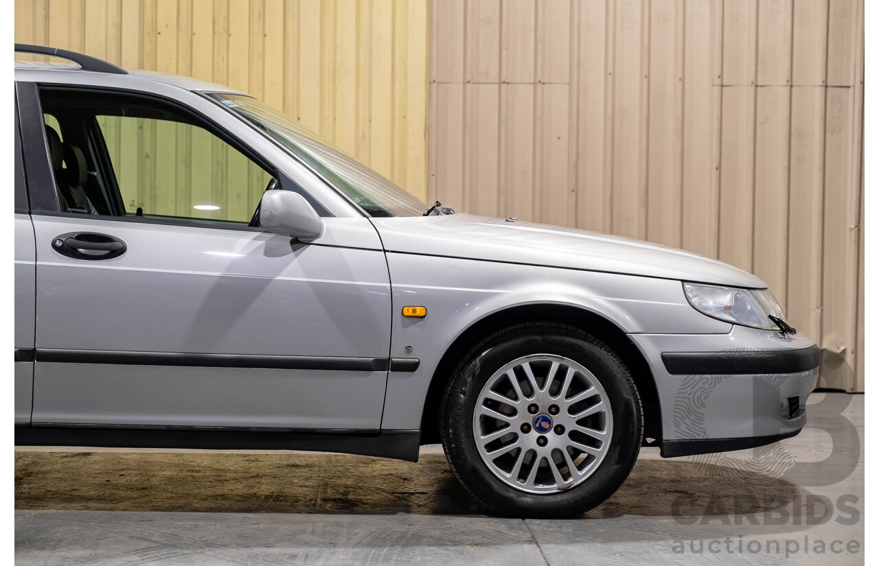 9/2000 Saab 9-5 S Estate 4d Wagon Silver Turbo 2.3L