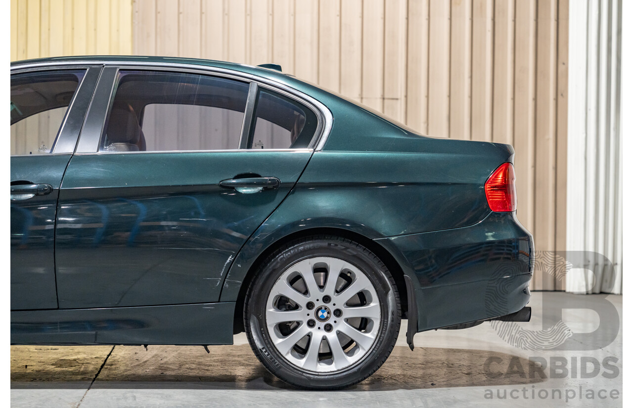 7/2006 BMW 330i E90 4d Sedan Tiefgruen Green Metallic 3.0L