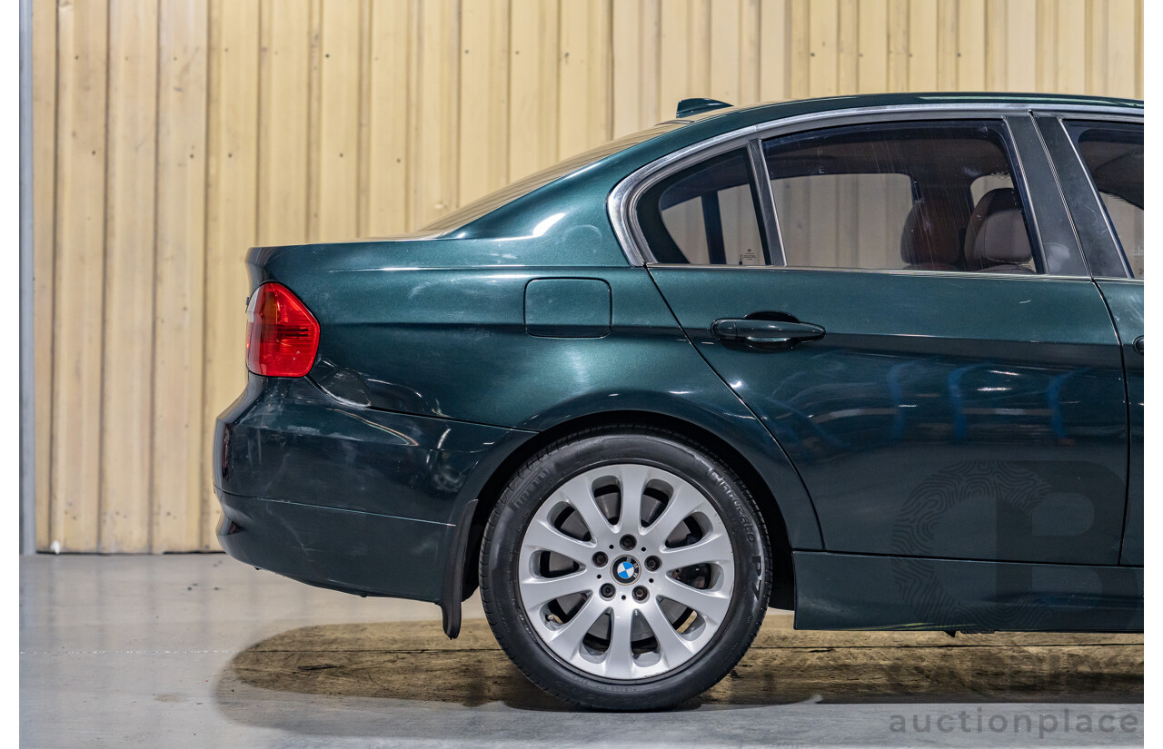 7/2006 BMW 330i E90 4d Sedan Tiefgruen Green Metallic 3.0L