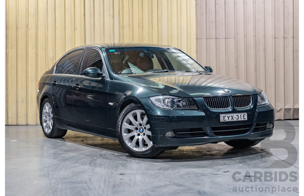 7/2006 BMW 330i E90 4d Sedan Tiefgruen Green Metallic 3.0L