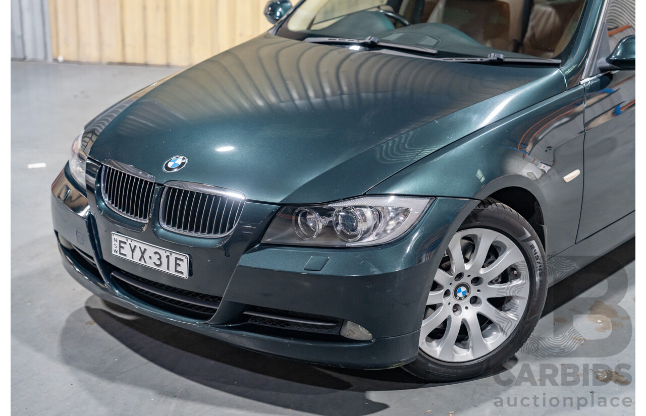 7/2006 BMW 330i E90 4d Sedan Tiefgruen Green Metallic 3.0L