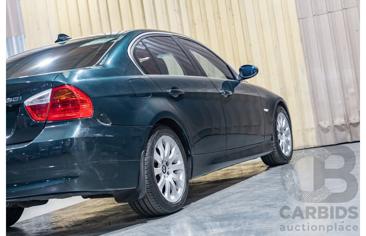 7/2006 BMW 330i E90 4d Sedan Tiefgruen Green Metallic 3.0L