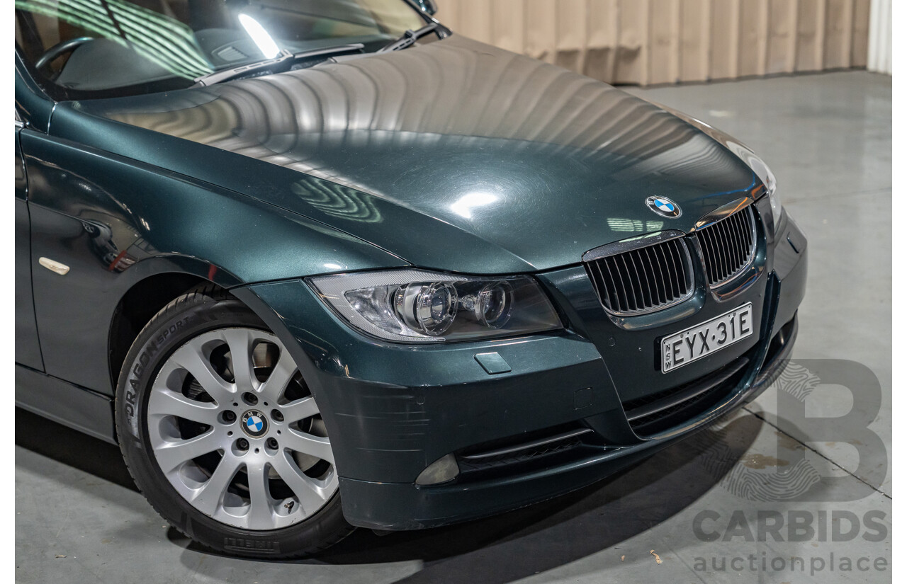 7/2006 BMW 330i E90 4d Sedan Tiefgruen Green Metallic 3.0L