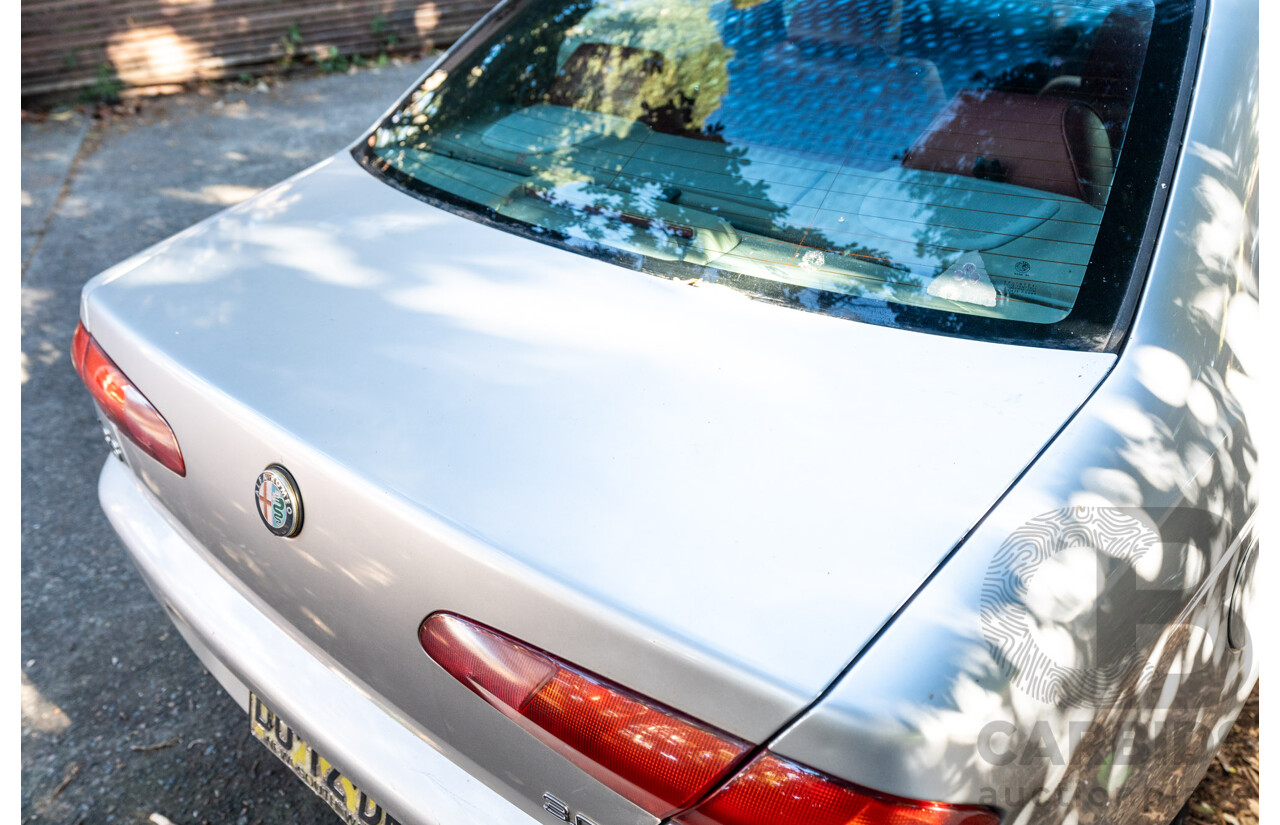 5/2000 Alfa Romeo 166 3.0 V6 24V 4d Sedan Silver 3.0L