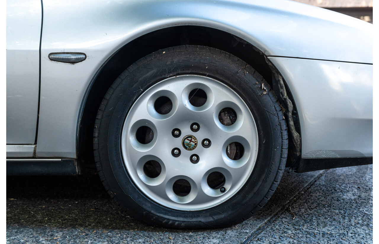 5/2000 Alfa Romeo 166 3.0 V6 24V 4d Sedan Silver 3.0L