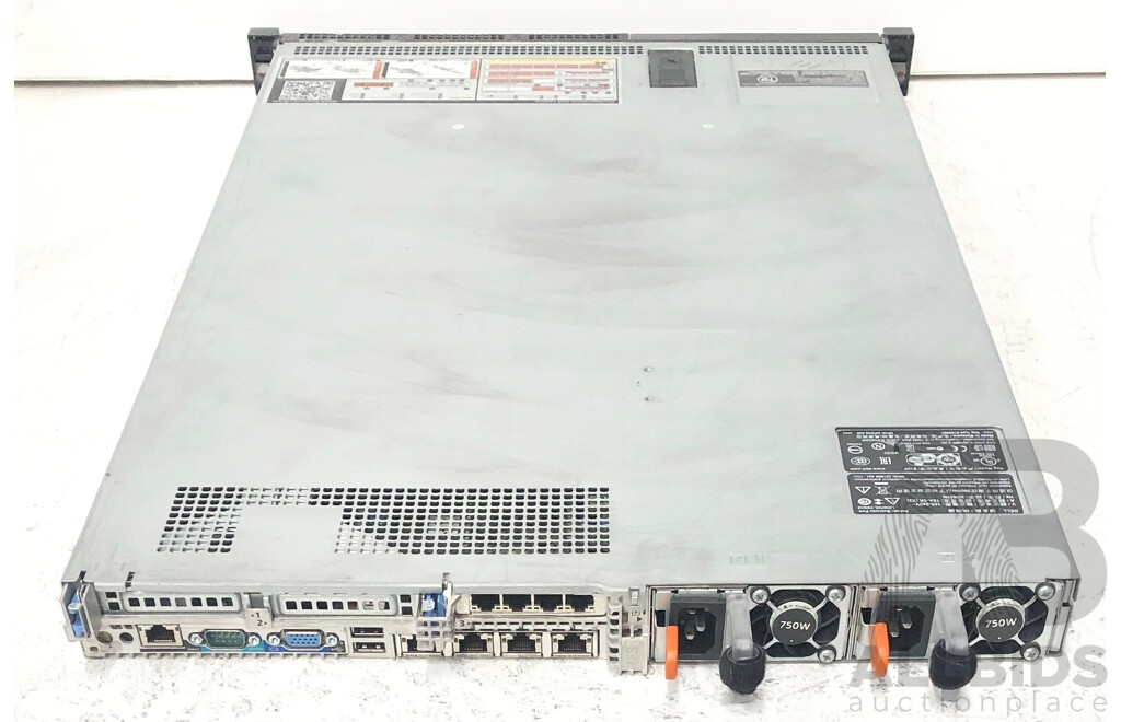 Dell PowerEdge R620 Dual Intel Xeon (E5-2630 v2) 2.60GHz-3.10GHz 6-Core CPU 1RU Server w/ 256GB DDR3