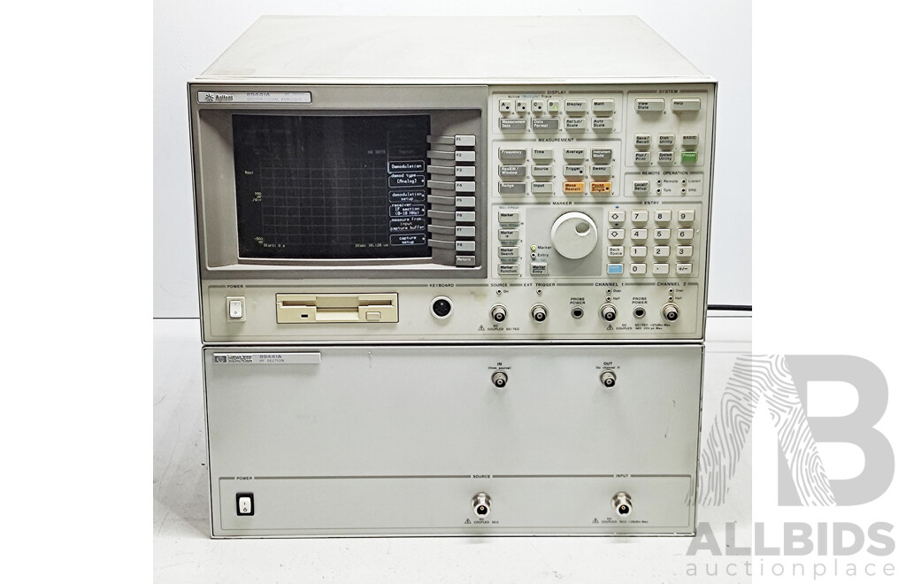 HP (89441A) Vector Signal Analyzer with W-CDMA Capability, DC to 2.65 GHz