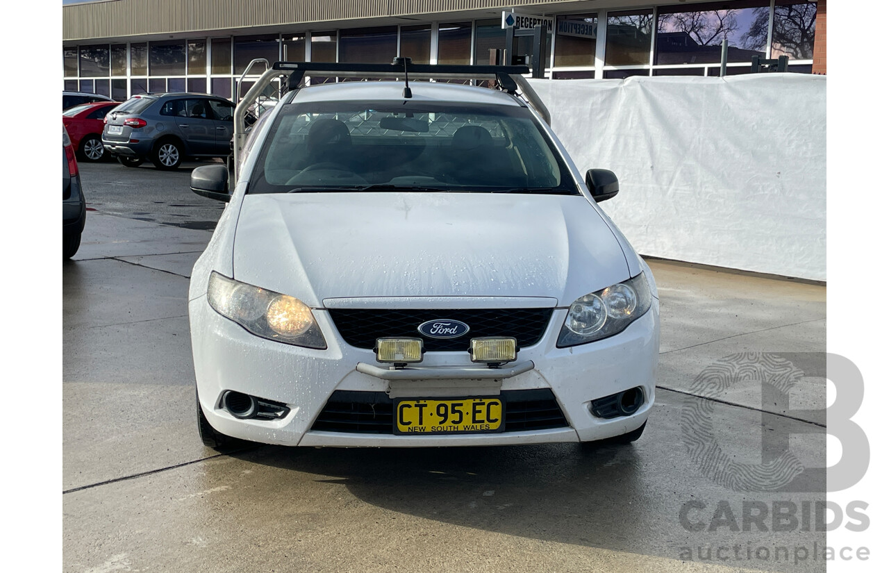 8/2011 Ford Falcon  FG C/Chas White 4.0L