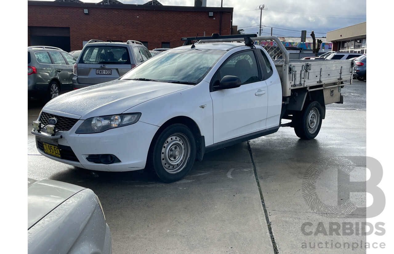 8/2011 Ford Falcon  FG C/Chas White 4.0L