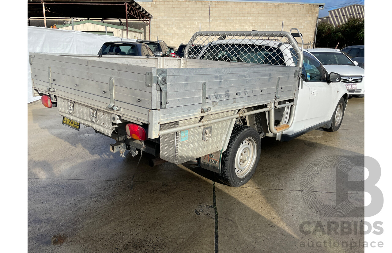 8/2011 Ford Falcon  FG C/Chas White 4.0L