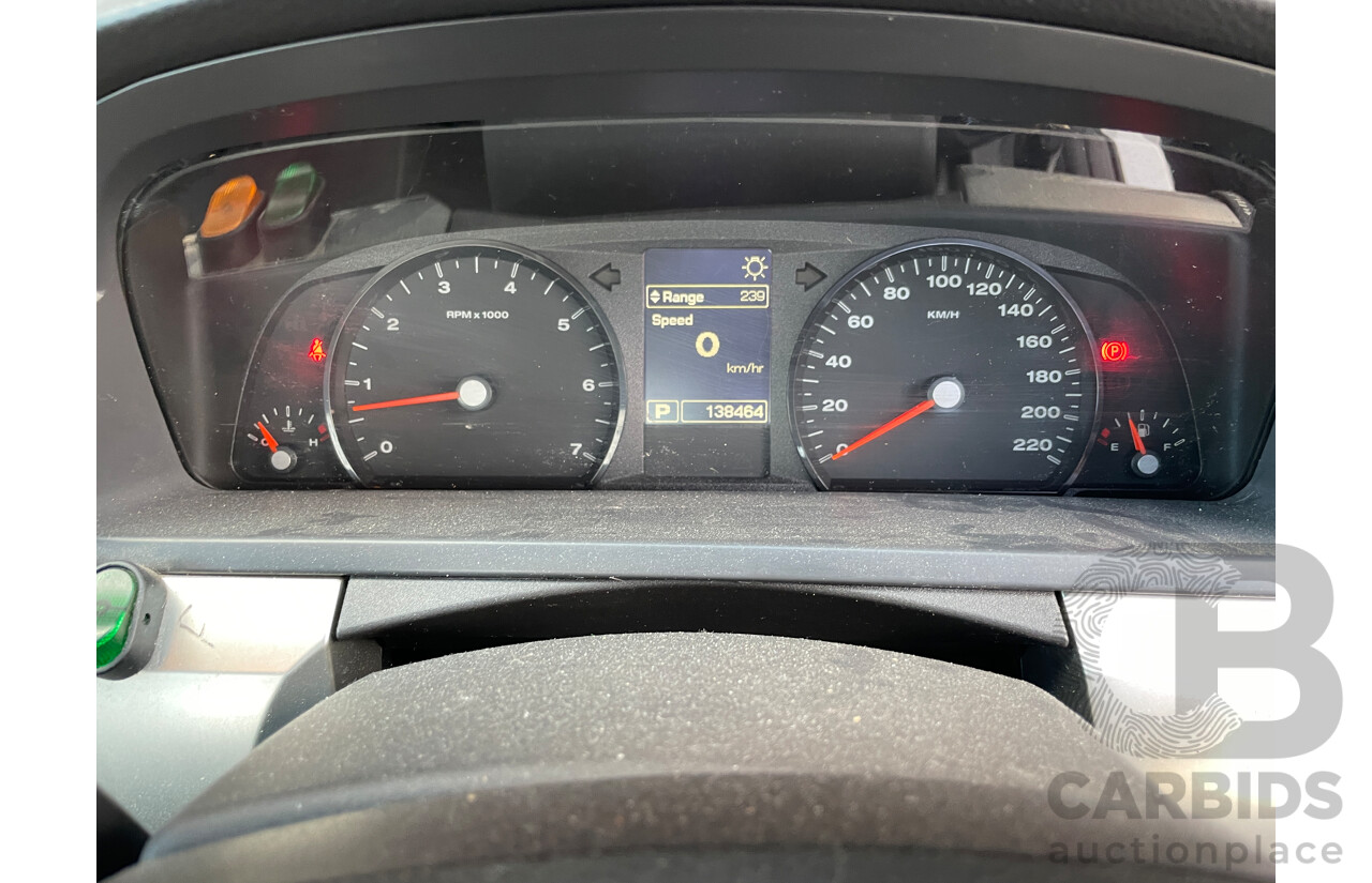 8/2011 Ford Falcon  FG C/Chas White 4.0L