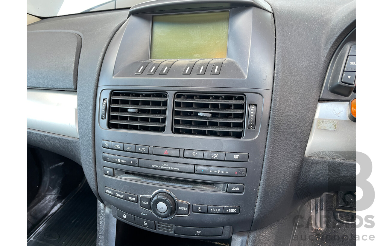 8/2011 Ford Falcon  FG C/Chas White 4.0L