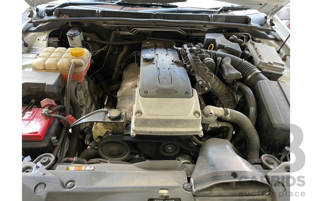 8/2011 Ford Falcon  FG C/Chas White 4.0L