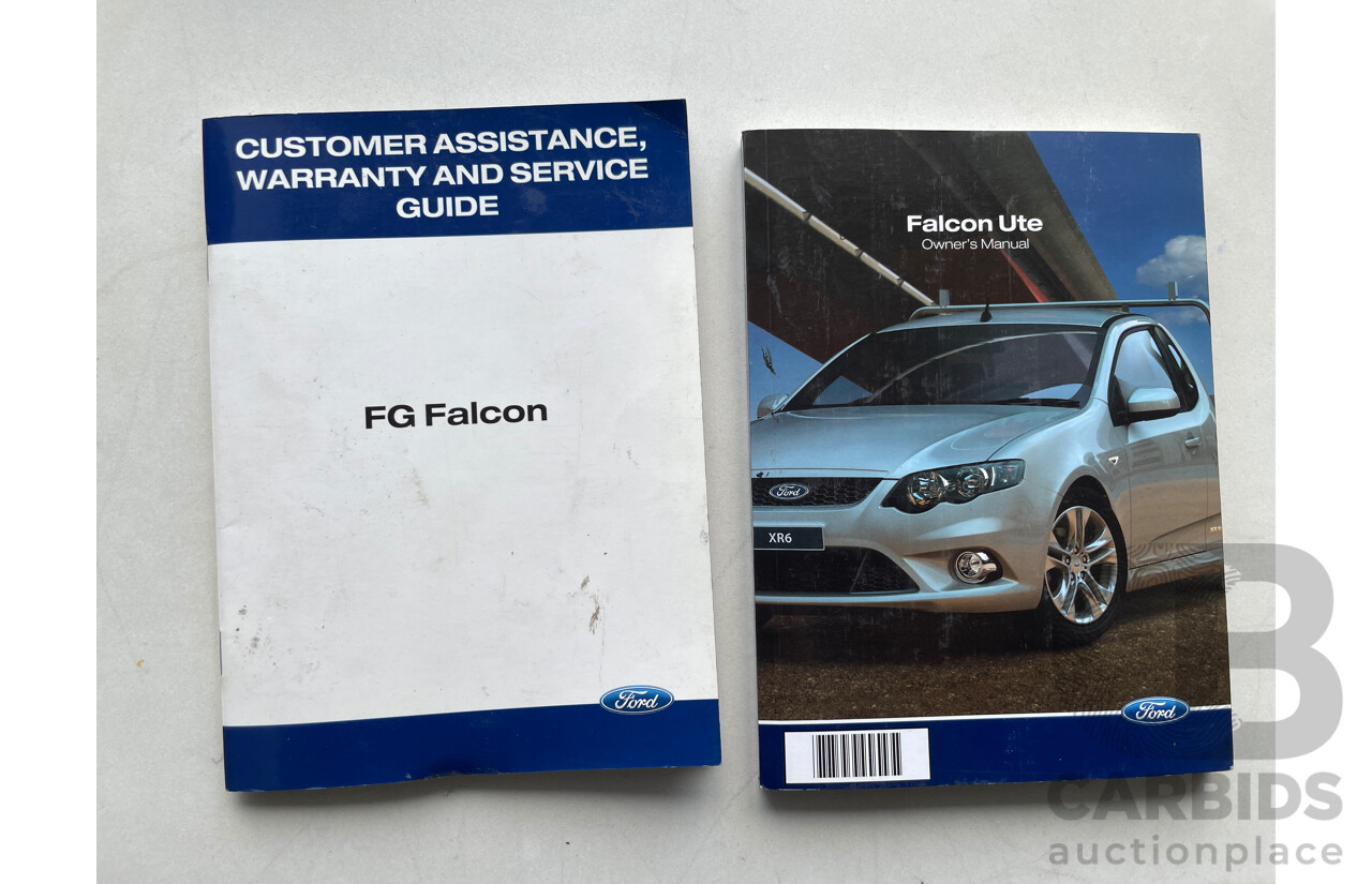8/2011 Ford Falcon  FG C/Chas White 4.0L
