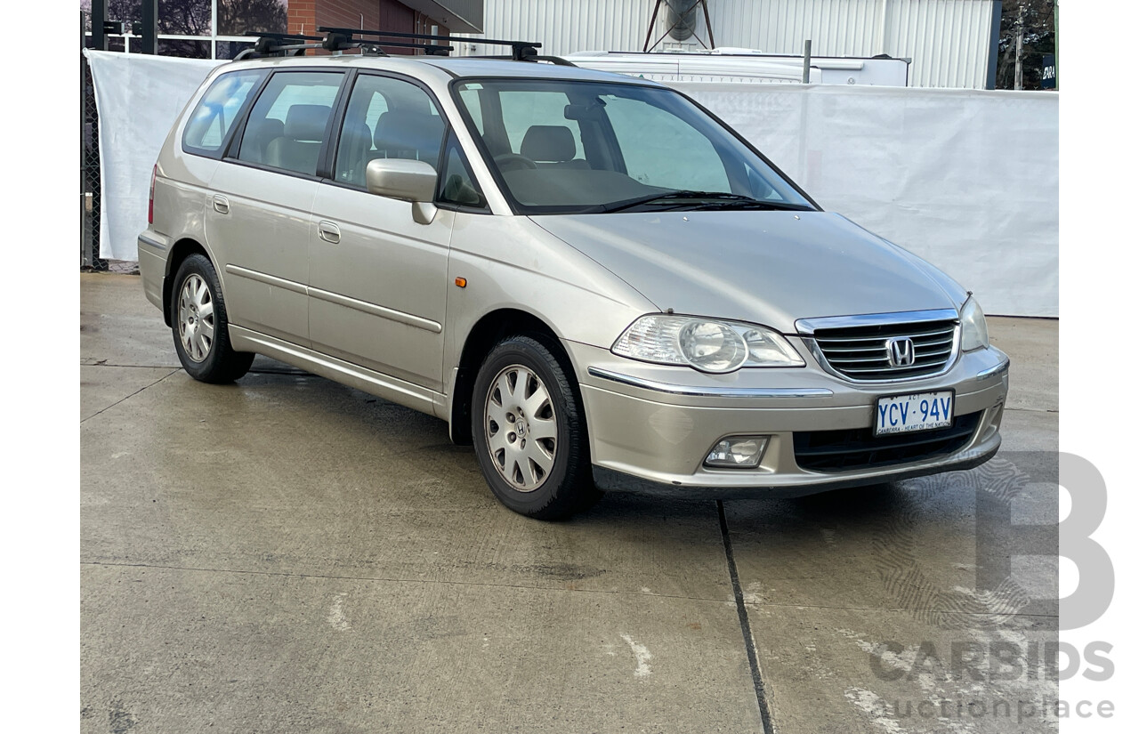 10/2003 Honda Odyssey V6L (6 Seat)  4d Wagon Bronze 3.0L