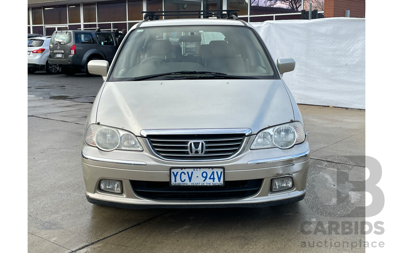 10/2003 Honda Odyssey V6L (6 Seat)  4d Wagon Bronze 3.0L