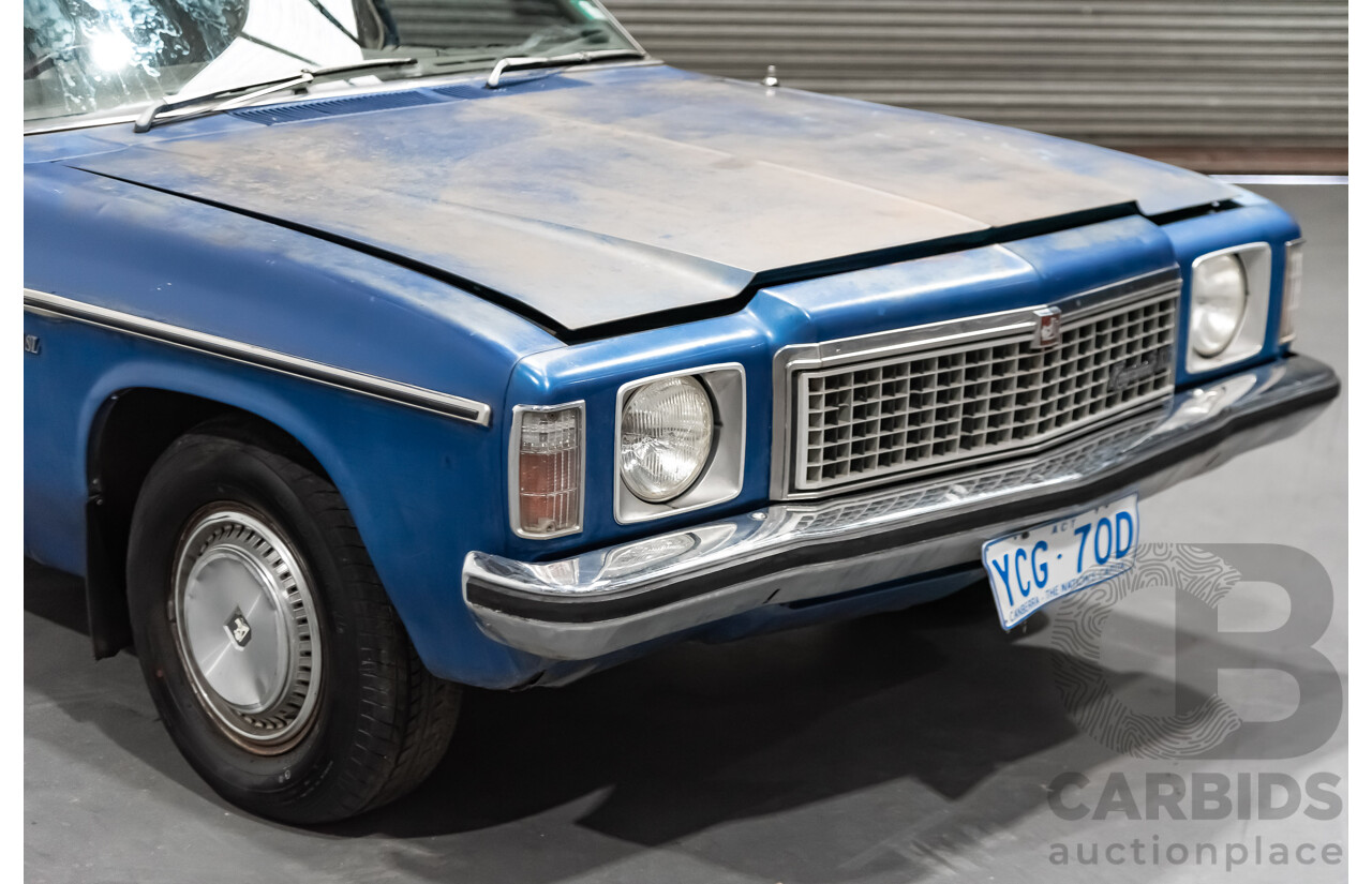 2/1978 Holden Kingswood SL HZ 4d Sedan Blue 4.2L V8