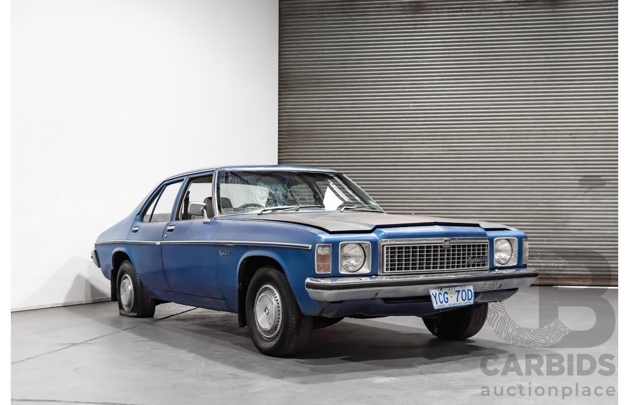 2/1978 Holden Kingswood SL HZ 4d Sedan Blue 4.2L V8