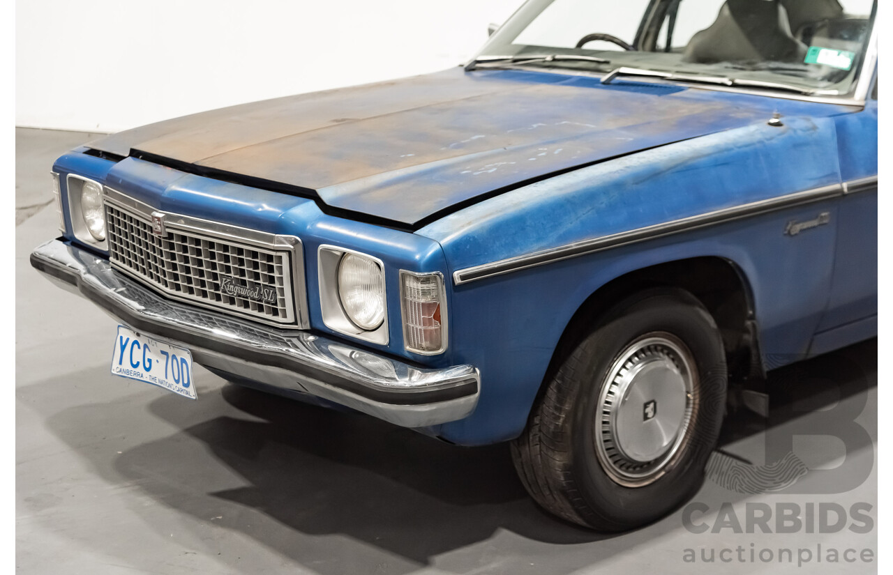 2/1978 Holden Kingswood SL HZ 4d Sedan Blue 4.2L V8