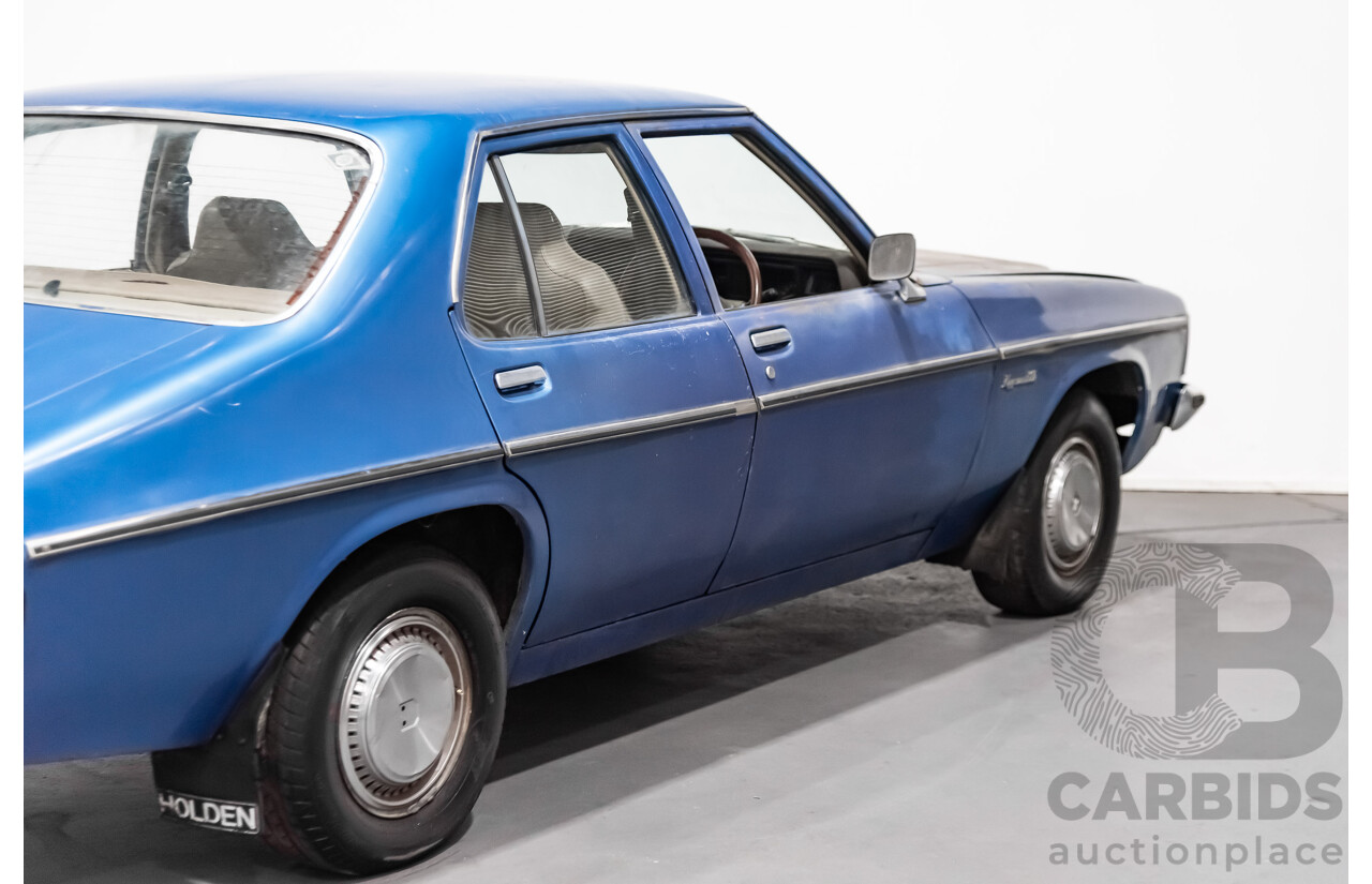 2/1978 Holden Kingswood SL HZ 4d Sedan Blue 4.2L V8