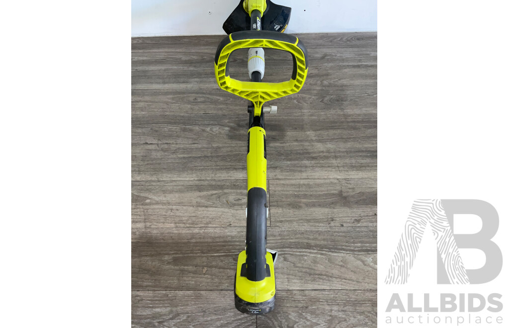 Ryobi One+ 18V 25/30cm Cordless Line Trimmer with Battery - ORP $150.00