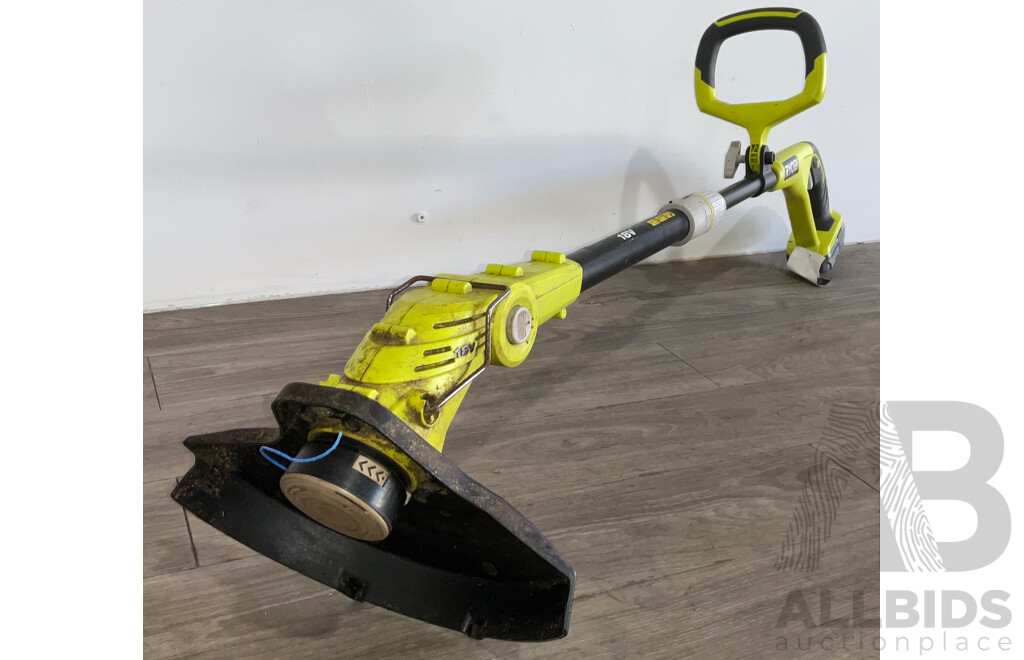 Ryobi One+ 18V 25/30cm Cordless Line Trimmer with Battery - ORP $150.00