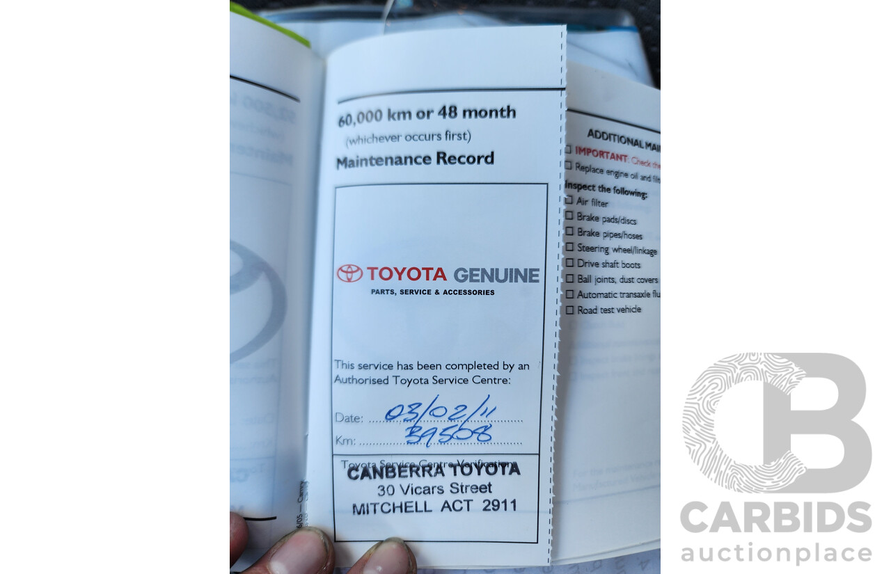 2/2006 Toyota Camry Altise Limited MCV36R 06 UPGRADE 4d Sedan Blue V6 3.0L