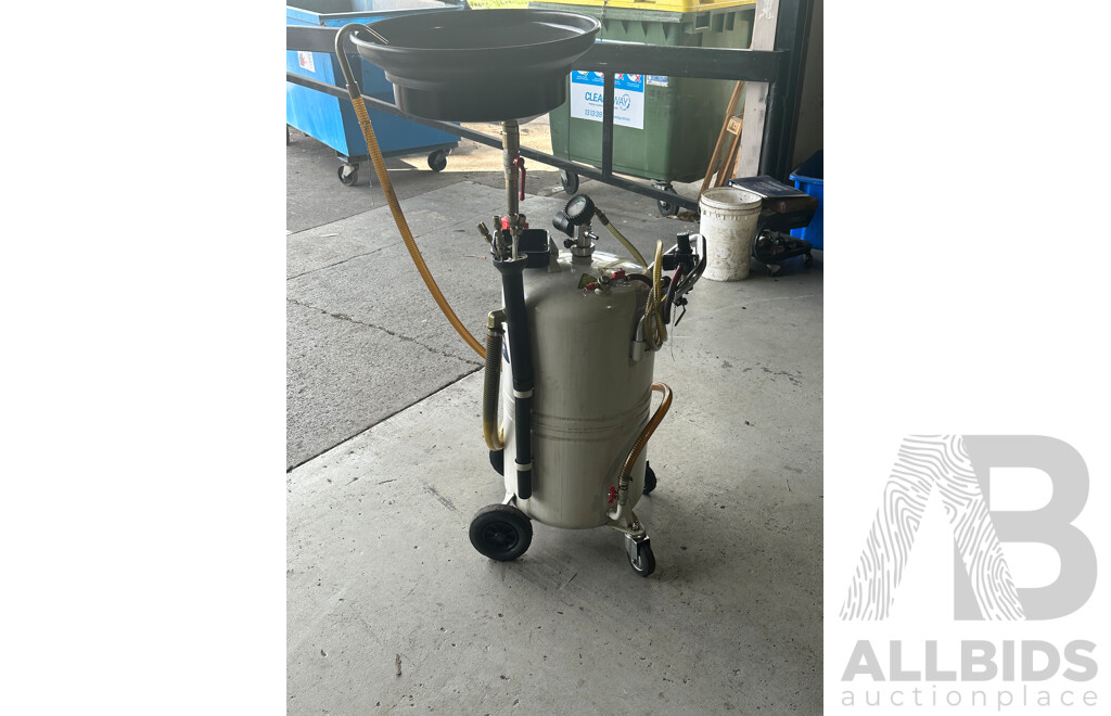 Summit Oil Drain Kart / Vacuum and Pressure Machine