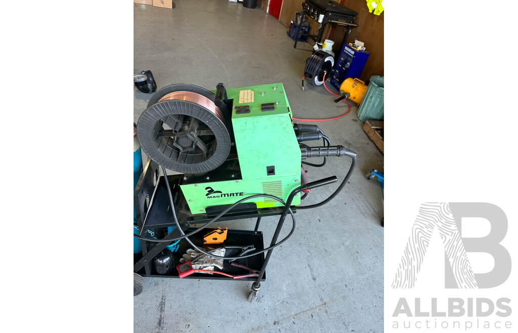 Mig150 Welder Mag Mate with Trolley