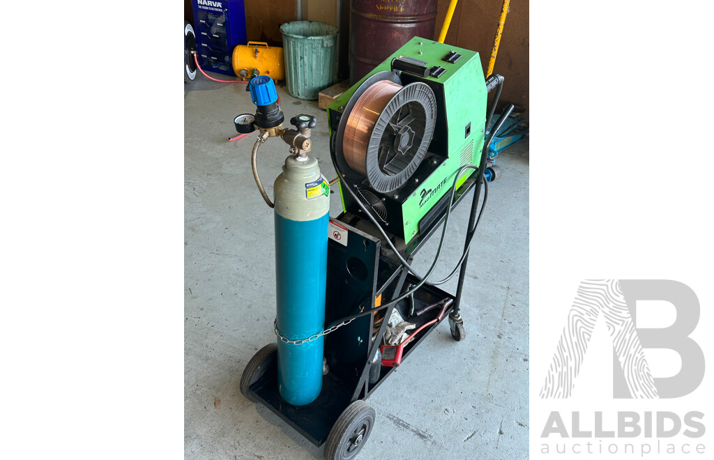 Mig150 Welder Mag Mate with Trolley