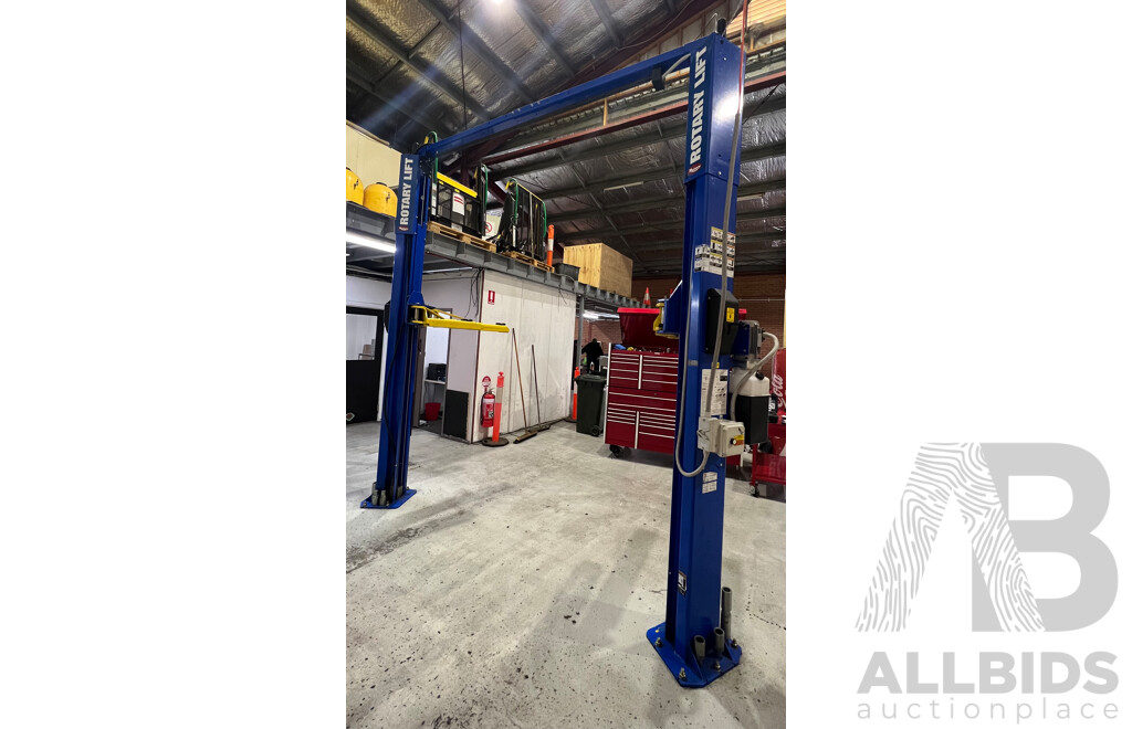 Rotary SPOA10 Hydraulic 2 Post Car Hoist