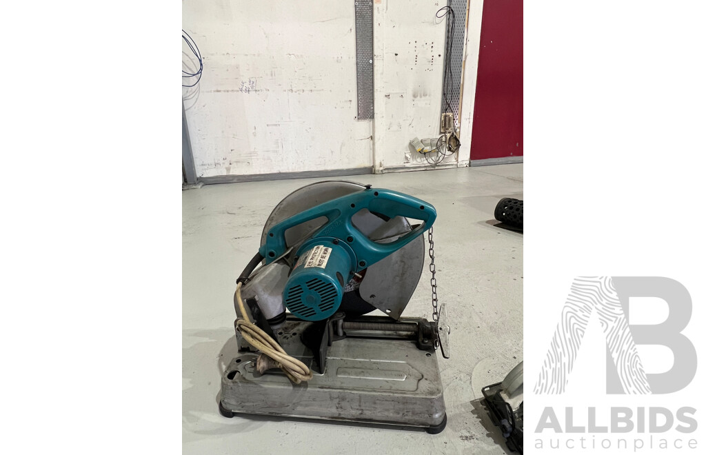 Makita 2414NB 14 Inch Cut of Saw & Makita H57000 Circular Saw