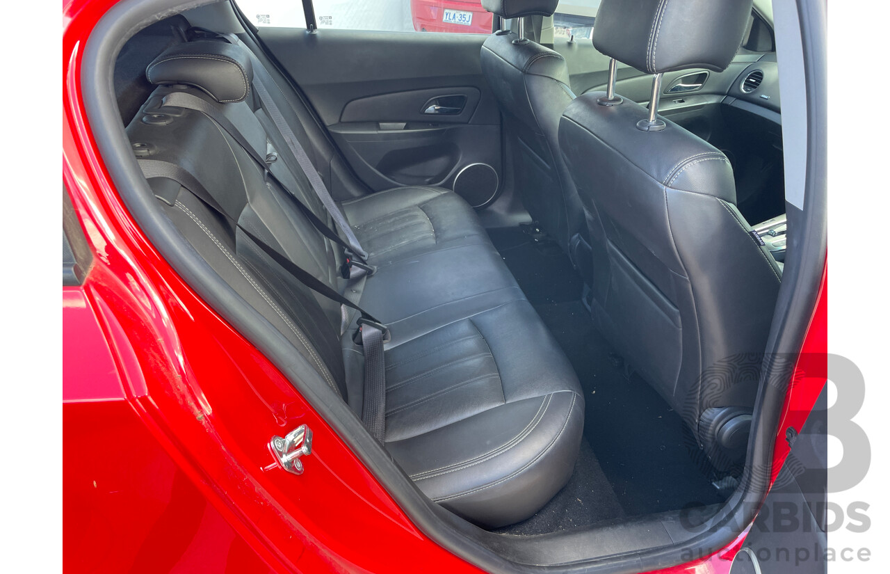 5/2014 Holden Cruze SRi Z-Series JH MY14 5d Hatchback Red 1.6L
