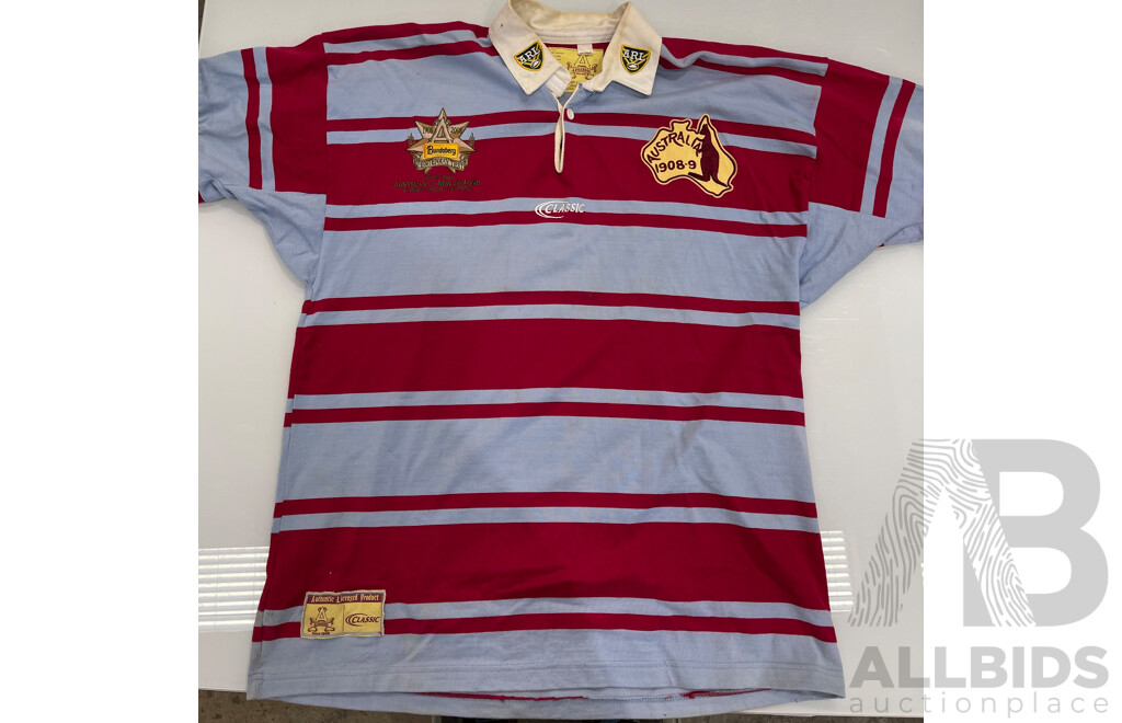 Australian Kangaroos Centenary Test Supporter Jersey
