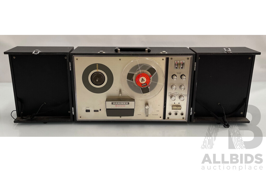 Hanimex 2000 Reel to Reel Tape Recorder