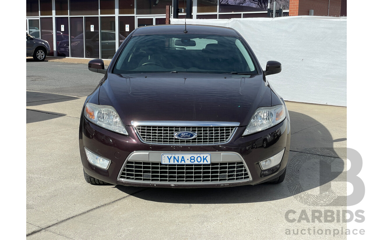 6/2008 Ford Mondeo TDCi MA 5d Hatchback Brown 2.0L