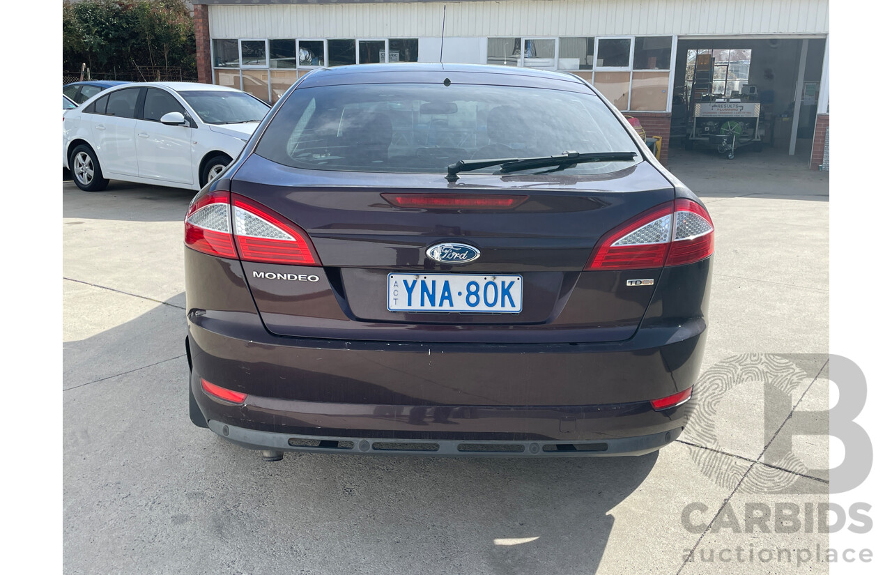6/2008 Ford Mondeo TDCi MA 5d Hatchback Brown 2.0L